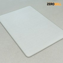 제로벨 말랑 PVC 놀이방매트 특대형 140x250cm 15T 아이방 거실 층간소음매트, 말랑 울스트라이프_그레이