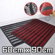 (60x90) 가게 점포 입구 신발먼지털이 현관매트 사무실매트 빗물털이, 블랙