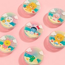 카카오 리틀프렌즈 헬로우썸머 비치 글리터 톡 S 핸드폰 거치대 스탠드톡, 없음, 리틀어피치