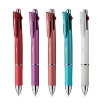 제브라 멀티펜 클립온멀티1000P 4+S B4SA2 0.7mm, 화이트 (18000멀티 1000P)