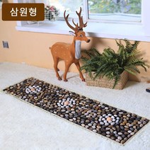 Roomxyd 발지압매트 조약돌 고밀도 지압매트 자갈 발지압판 발마사지 부모님선물 효자선물, 40x150cm