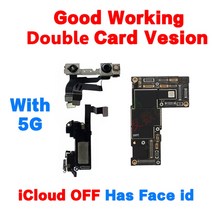 아이폰 메인보드 X XS XSM 전기종 부품 100 오리지널 for iphone 1212pro12pro12mini max 마더보드 face id 잠금 해제 로직 보드 무료 칩, 14 12PMax 256G Face ID