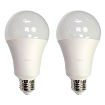 오스람 LED 벌브 13.5W 에너지소비효율등급 1등급 기존 100W 백열구대체, 2개, 전구색