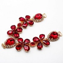 ZMASEY 신발 버클 120MM 1PCS 믹스 컬러 라인 석 샌들 버클 DIY 세공 신발 유리 반짝이 장식 리폼 수선, 금, 17