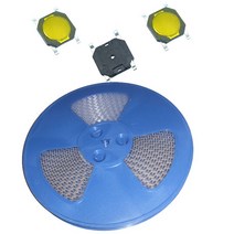 SMD 박막 미니 택타일 버튼 택트 스위치 4x4mm 5000 피스/코일 휴대폰 카메라 MP4 전자 레인지 등, 한개옵션0