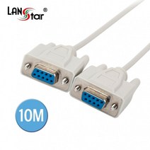 랜스타 시리얼 케이블 DB9P FF Cross 10M LS-SER-9FF-10M 10499 케이블-기타케이블, 선택없음