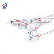 유리 무방향 센서 스위치 진동 감지 요소용 전기 유도 스위치 틸트 스위치 3mm 5mm 로트당 10 개, [02] 5mm