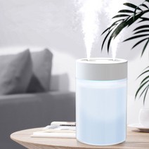 로아 LED 초음파 가습기 탁상 개인 원룸 사무실 USB, 미니멀리즘 본상품선택