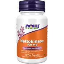 나우푸드 나토키나제 100mg 60개 베지캡슐 나토키나아제 낫토키나제, 상품선택