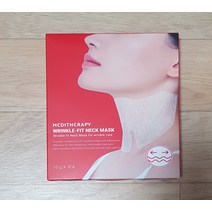 메디테라피 링클핏 넥 마스크팩 1상자(7매) 콜라겐 링클핏 목주름팩, 10g, 7개, 7개