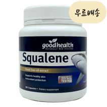 스쿠알렌 상어 간유 300캡슐 효과 약5달 뉴질랜드 알콕시글리세롤 굿헬스, 300개