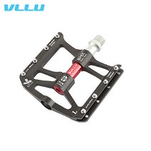 브랜드없음 블루 크로몰리엑슬 평페달 VLLU ALNC1060, 선택완료, 블랙레드
