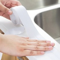 방수테이프 실리콘 투명 화장실 싱크대 인덕션테두리 덕트 욕조방수 덕테이프, 투명과일