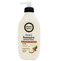 [트윈스몰] 해피바스 시어버터 인텐시브 모이스춰로션 450ml, 1개