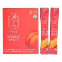 동서웰빙 이너채움 자두 히알루론산 콜라겐스틱 저분자 10g x 30포