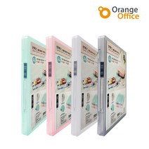 오렌지오피스 A4 인덱스 심플 클리어 파일케이스 20형 23mm, 1개, 그린