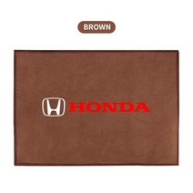 버핑 세차용 타월 Honda Mugen Power Civic 4D Accords 2 3 4 CRV HRV Jazz CBR VTX VFR 용 스웨이드 플리스 카 화이버 워시 천 자동, 브라운