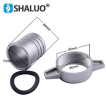 발전기부품 3인치 가솔린 워터 펌프 피팅 알루미늄 파이프 연결 렌치와 고무 가스켓 커넥터 2, 02 3 inch