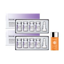 셀트리온 셀큐어 화이트 에너지 멜라앰플 2X 2박스 + 세디르 선크림 50g 증정, 단품