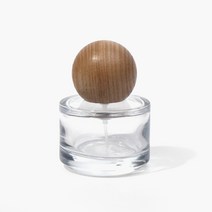 새로핸즈 클램프 타입 유리 향수공병 자르 브라운 우드볼 30ml, 단품