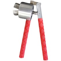오일 앰플 수동 씰링기 화장품 30mm 잠금 병뚜껑 포장, 26알루미늄플라스틱알루미늄핸들빨간색핸들