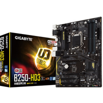 새로운 박스 Gigabyte / 기술자 B250 - HD 3 1151 B250 컴퓨터 메인보드 지원 6 / 7 세대 CPU, default