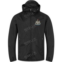 뉴캐슬 유나이티드 FC 공식 바람막이 남성 하프 지퍼 윈드브레이커 블랙