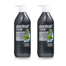 댄트롤 딥 클린 박하 솔트 샴푸 820ml X 2개