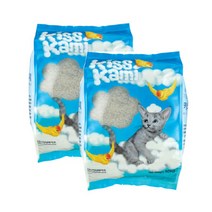 키티스마일 키스카미(에코)10kg X 2개 고양이 모래, 9.6kg