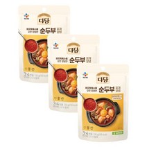 CJ 장 다담 순두부찌개양념 된장찌개 집된장 홈쿡 130g 3개 1세트, 14세트