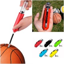 펌프 자전거 타이어 바람 넣기 축구공 공기 주입기