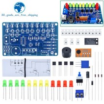 전자회로 키트 책 홍릉 퍼스트북 로호사 SMD 음악 랜턴 회로 용접 키트 드림 라이트 전자 DIY 기술 훈련, 한개옵션0