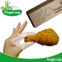 핑거넵 일회용 손가락 장갑 치킨 비닐 미니위생, 30매