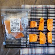 [더필렛] 오븐에 구운 연어스테이크[350g] 한끼식사 간편요리 연어구이, 1팩, 350g