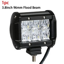 HELLO EOVO D r 5D 4 / 6.5 12 17 인치 라이트 바 오프로드 보트 자동차 트랙터 트럭 4x4 SUV TV 운전 작, 02 1p 4 inh flood