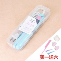 여성용 남성용 휴대용 컬러 판 미니고데기 판 고데기 고데기사용법 긴머리고데기 봉고데기44mm 앞머리고데기 봉고데기 차이슨 봉고, 프레시 블루-패키지3 + 절연 커버, 단일사이즈