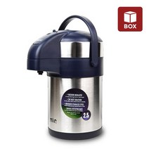 엠아이알 (1BOX) 미르 진공 에어포트 보온보냉병 2.5L6개 휴대용 대용량 보온병 아웃도어 캠핑 물병