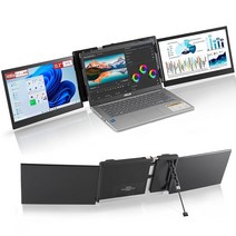 Asani 노트북용 듀얼 스크린 익스텐더 13.3인치 풀 HD IPS 디스플레이 USB-C 및 USB-A 197591