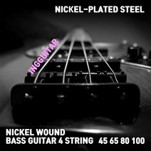 잉여기타 국산 잉여 기타줄 베이스기타 4현 5현 스트링 세트 100 130, 4string set