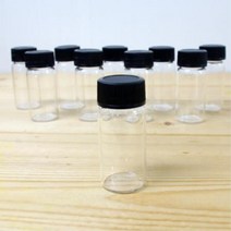 액체용기 바이알 10ml 유리병 10개 과학교실 학습교구 영재과학 소형용기