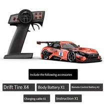 오프로드 rc카 Rc 자동차 4WD 2.4G 원격 제어 RC 카메라 HD 와이파이 드리프트 레이싱 카 고속 30 Km/H 챔피언 랠리 차량 완구 호환, 01 Red no camera