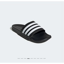 아디다스 ADIDAS 퍼포먼스 gz5891 아딜렛 컴포트 슬라이드 검정 삼선 슬리퍼