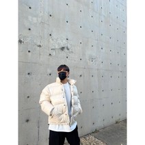프리미엄 반광 숏패딩