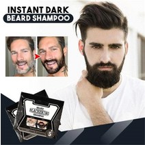 컬러 삼푸 컬러샴푸 레드 블루 염색삼푸 컬러케어샴푸 인스턴트 다크 비어드 샴푸 5분 블랙닝 비어드 샴푸, 5팩