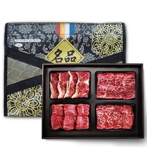 다산미트 힘찬한우 마장동직송 1++등급 선물세트, 10_구이2호 선물세트 1.6kg
