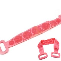 뉴리웹 등샤워타올 소 손잡이실리콘타월 샤워타월 셀프샤워타월