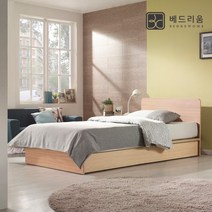 베드리움 클릭(B901) 평상형 침대(슈퍼싱글)-매트제외, 화이트