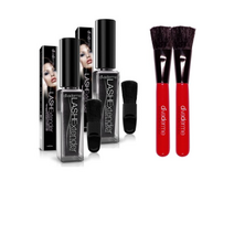 디바덤 래쉬 익스텐더 속눈썹 연장 마스카라 9ml + 빨간 브러쉬, 블랙, 8세트