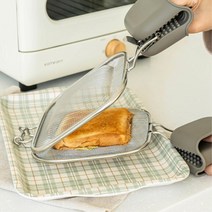 전자레인지 오븐 바삭 토스트 샌드위치 그릴 메이커, 단품