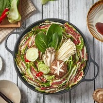 [담짜몰]소고기와 야채품은 밀푀유나베 밀키트(3인분), 1